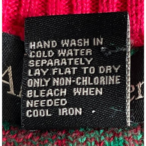 Alex Stevens 8 Bit Digital Dinosaur Ugly Christmas Sweater Size Large - Picture 5 of 5